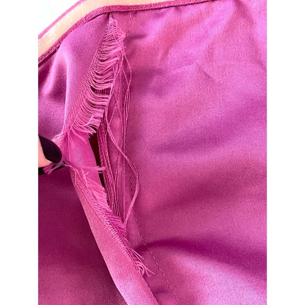 RETROFETE Heather Sequin Embellished Strapless Pink Mini Dress Size Medium - Picture 10 of 12